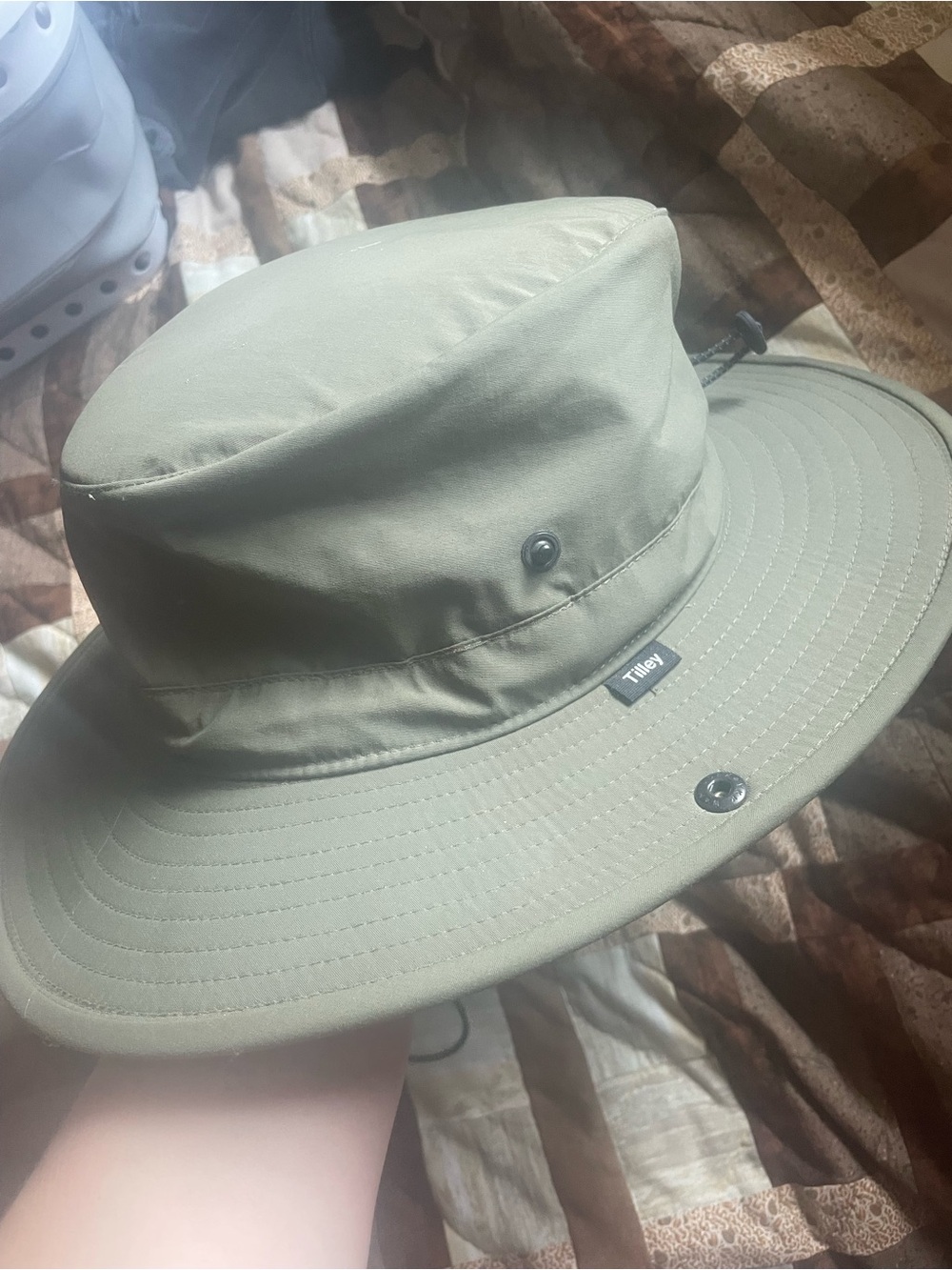 Tilley Olive Green Boonie Hat - Women's Outdoor Sun Hat